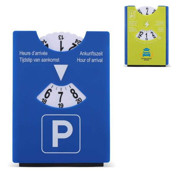 Parkeerschijf ijskrabber 