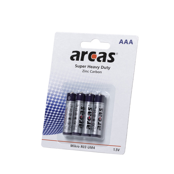 4 Batterijen Pak 1,5V AAA/ R03