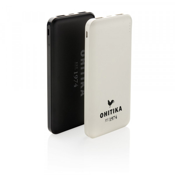 High density 10.000 mAh zakformaat powerbank