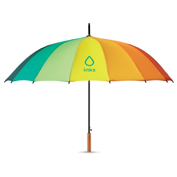 BOWBRELLA - 27 inch regenboogparaplu