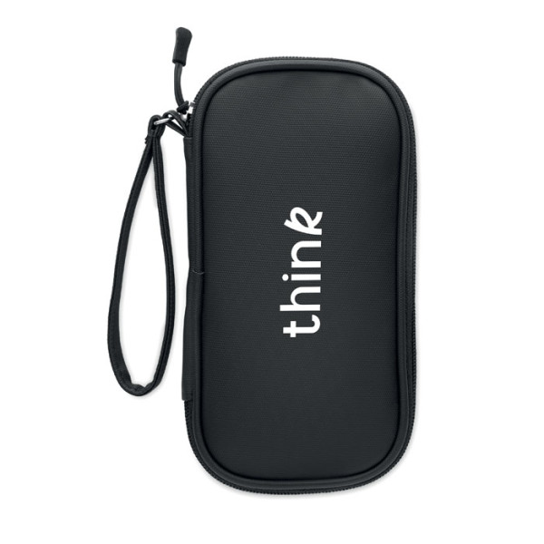 ALLTHERE - 600D RPET tech organizer etui